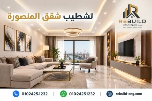 تشطيب شقق المنصورة