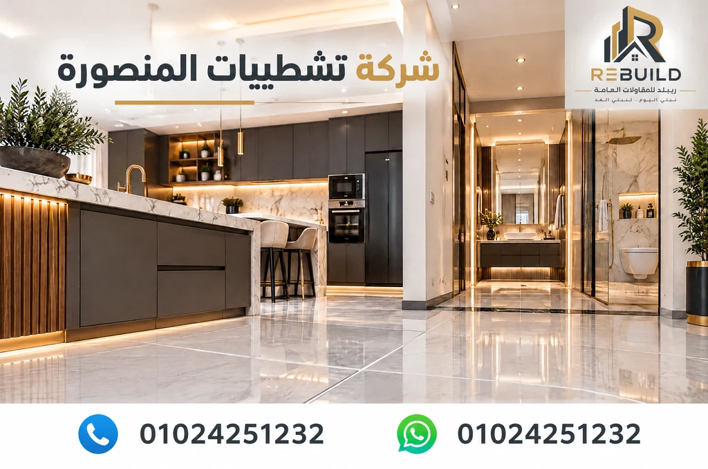 شركة تشطيبات المنصورة