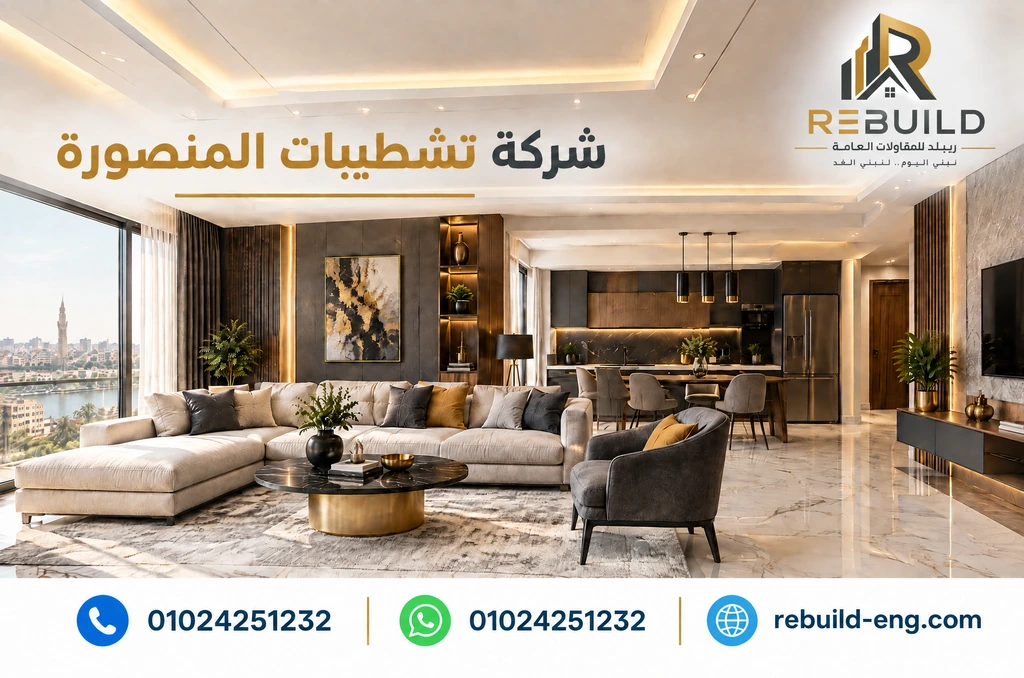 شركة تشطيبات المنصورة