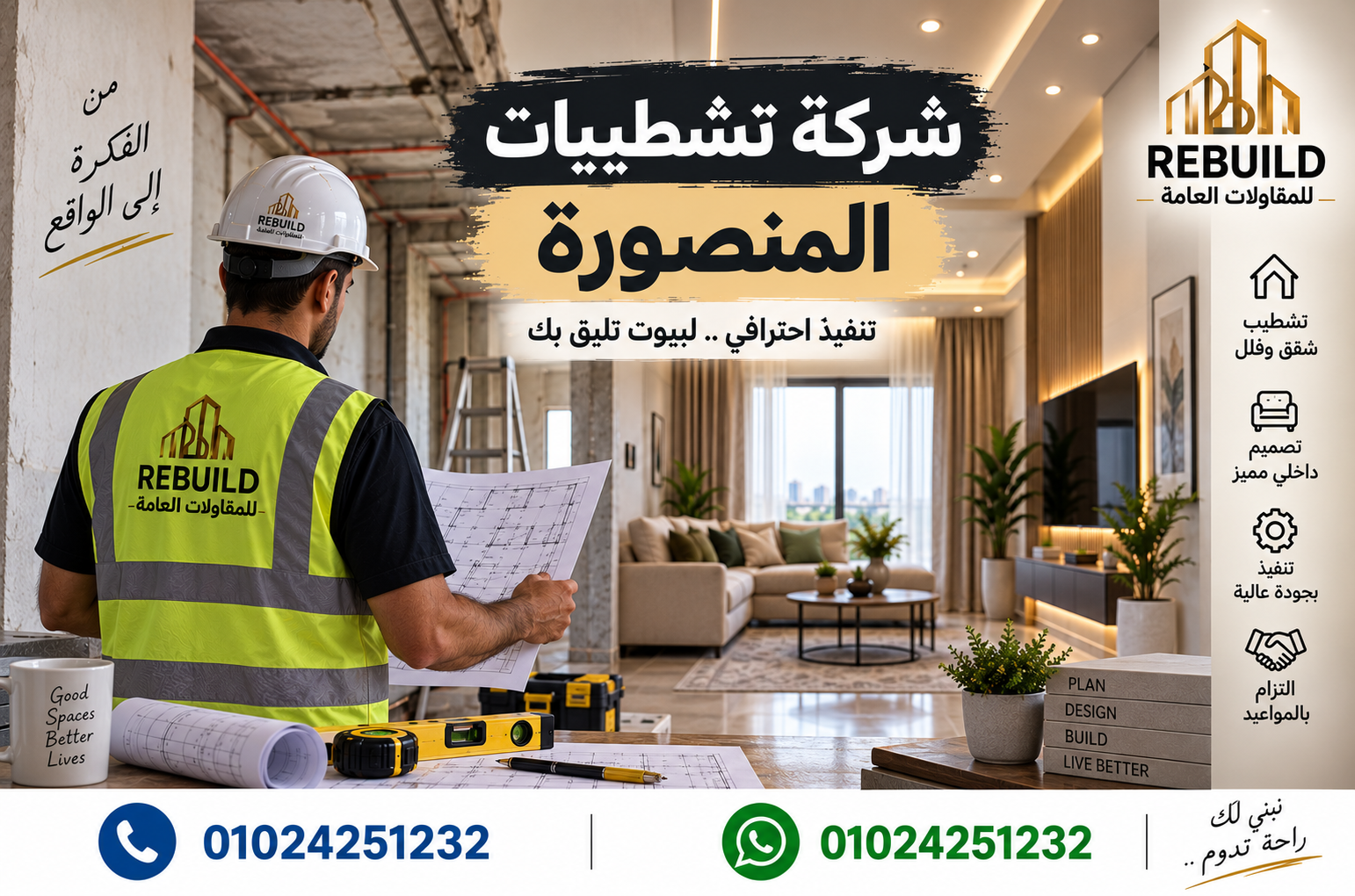 شركة تشطيبات المنصورة